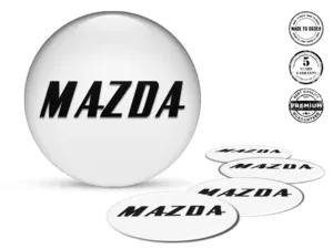 Mazda Adesivi Cerchio Edizione Upgrade Cupola Stile